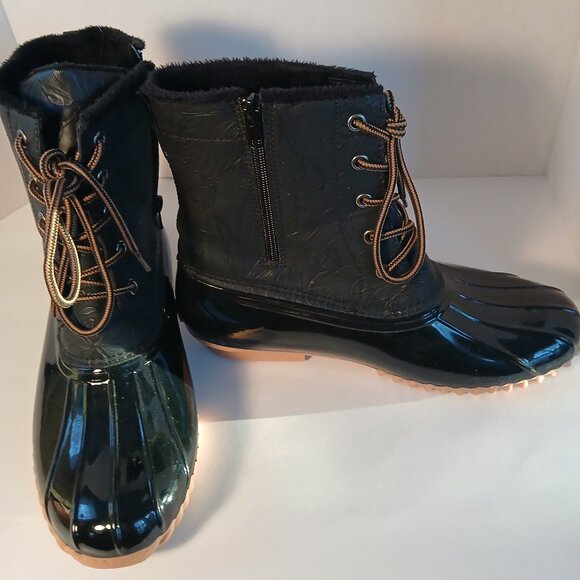 Sporto, Black waterproof boot. Size 9. NWT - Picture 1 of 10